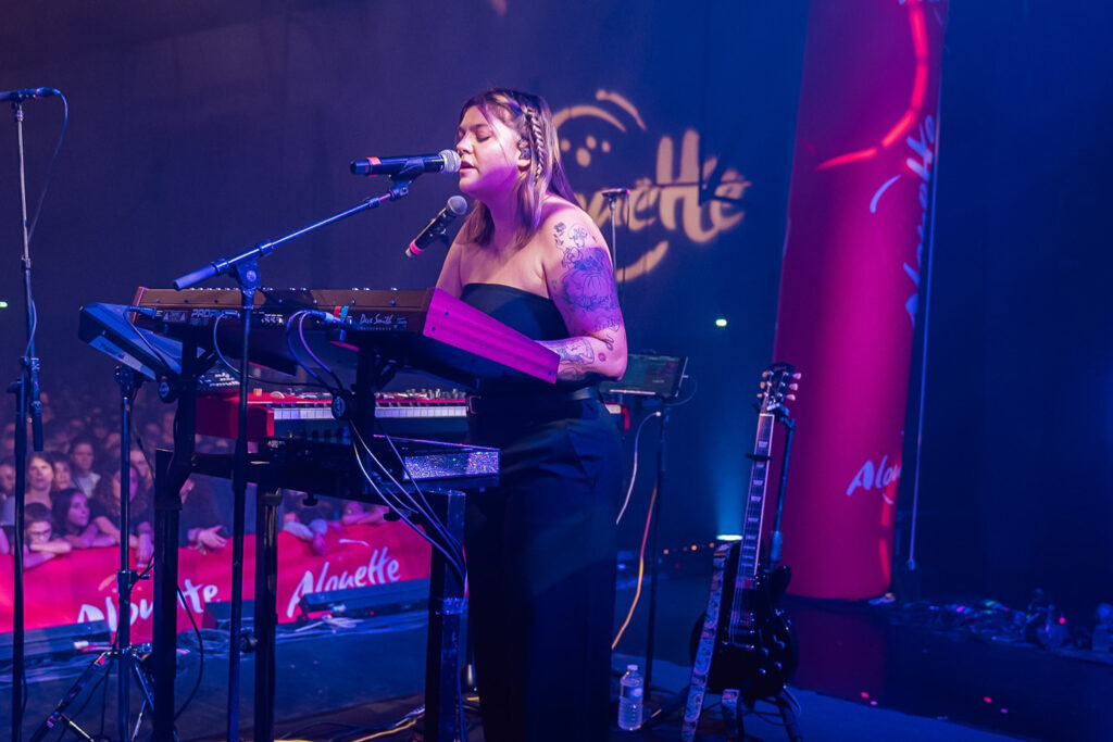 Louane le 4 décembre 2024